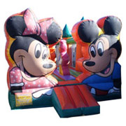 inflatable Minnie Mickey bouncer